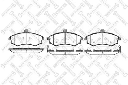 Комплект тормозных колодок 904 002L-SX STELLOX